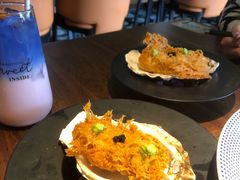 盐烤香酥生蚝配鱼子酱-星叶·东南亚料理(宁波万象汇店)