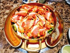 澳洲牛五花锅-猪啊牛呀羊啊铜盘烤肉(正大广场店)