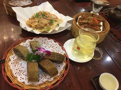 绿茶红豆薄撑-顺德人家食府(黄金广场店)