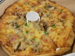 黑松露风味菌菇鸡肉披萨-达美乐比萨(东高地店)