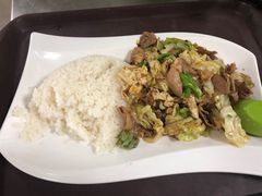 滑蛋牛柳饭-中国农业大学·第四食堂风味餐厅