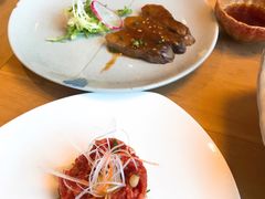 韩式生鸡蛋拌牛肉-王鼎精致料理铁板烧(世博源店)