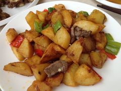 炸土豆块-清真·益鑫羊肉手抓馆(花园北街店)