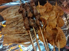 -路边摊小炉子烧烤