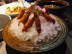 十五年花雕醉红虾-三利音·东方司宴(外滩店)