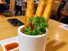 虾仁春卷-蜀宴小调·精致家常菜(科华店)