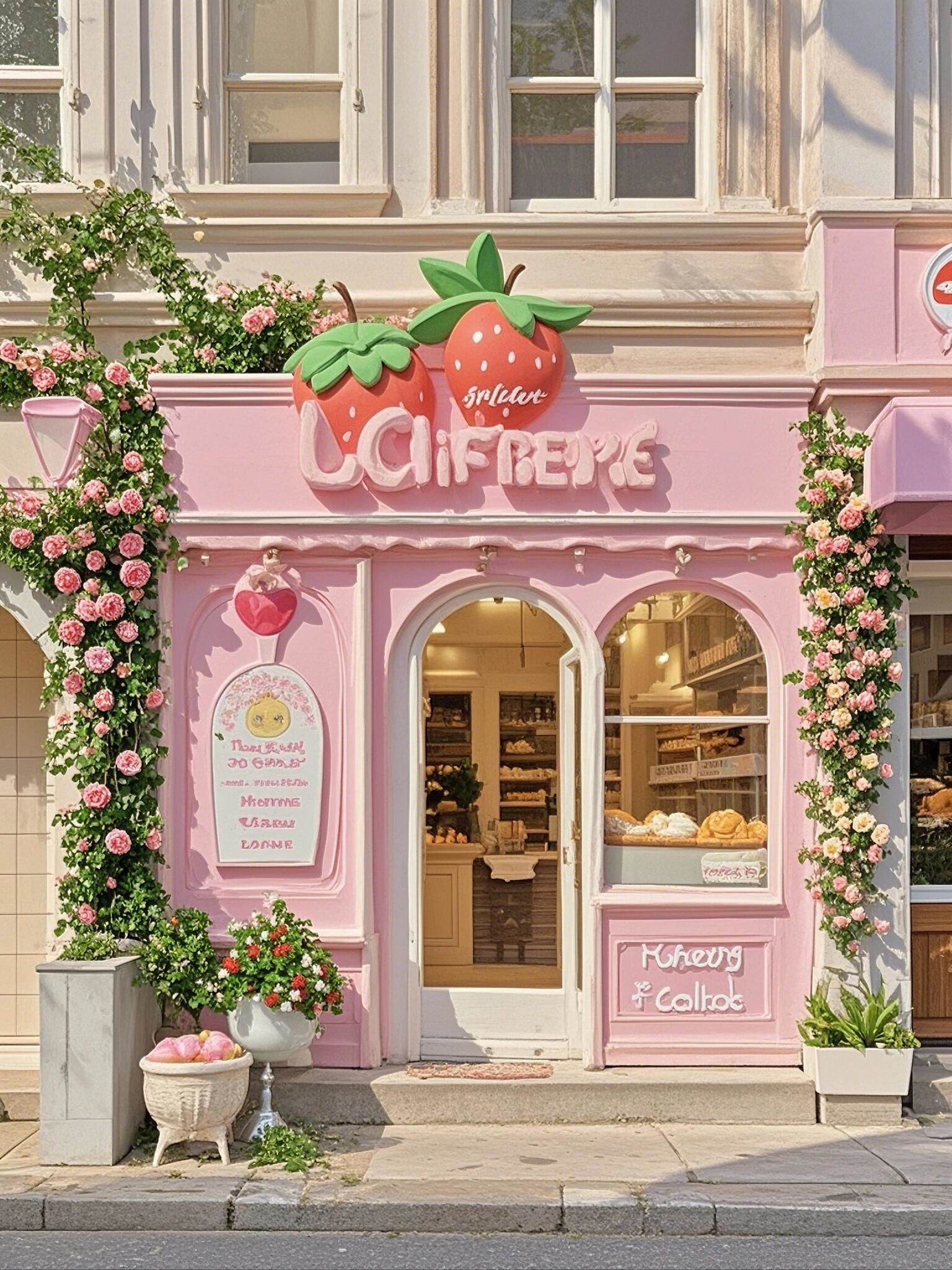 这么可爱的甜品小店!在这里!