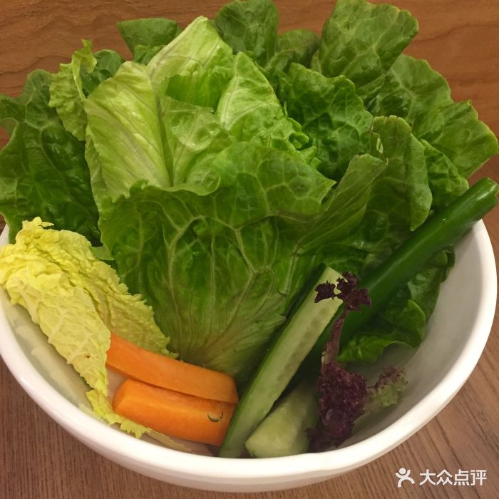 火炉旅行炭火烤肉(沂州路店)-生菜-菜-生菜图片-临沂美食-大众点评网
