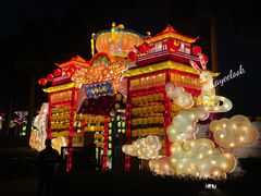 -欢乐海岸椰林沙滩-2025湾区超级灯会