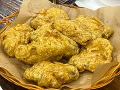咸蛋黄焗鸡翼-南记食粥坊·宵夜大排档(莲花店)