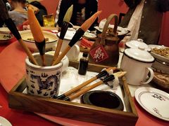 五彩毛笔酥-长安大牌档之西安博物院文化餐厅(中贸店)