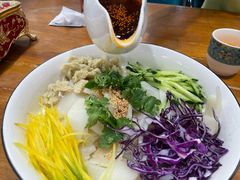 纯手工制作的新疆酿皮子-滩羊铺子(牛栏山店)