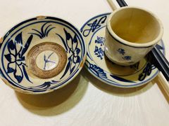 餐具摆设-骊山十三花民俗餐厅