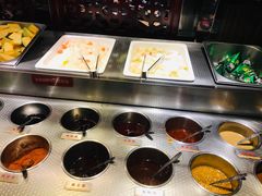 自助调料区-七欣天香辣蟹火锅(南京夫子庙店)
