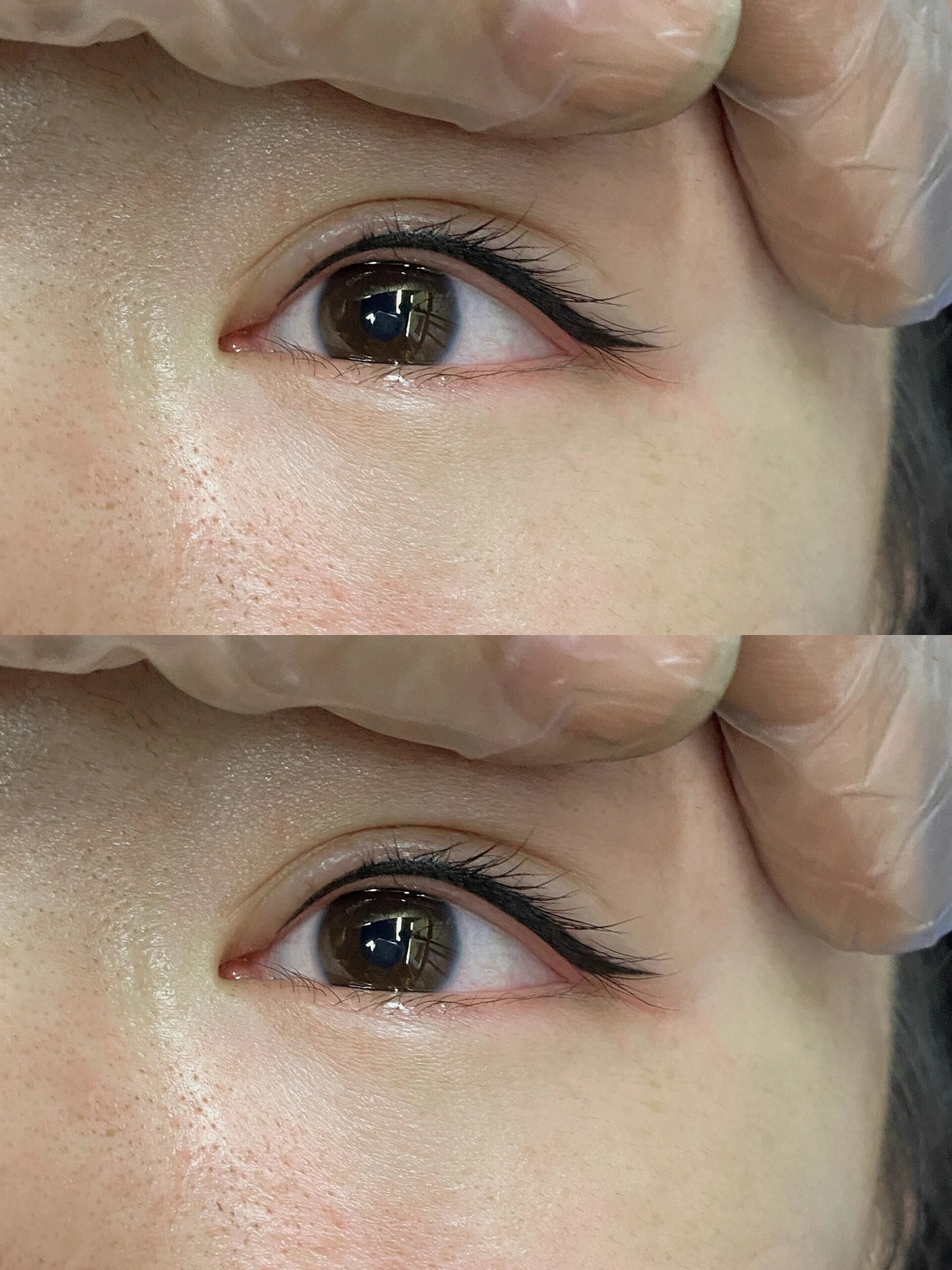 美丽无需言语,美瞳线说明一切