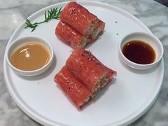 红米脆皮鲜虾肠-蝴蝶里·粤菜·点心(龙湖天街&滨江店)