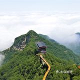 雨后少华，雾腾云翻。 人间仙境，绝美震撼！