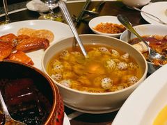 古越陈酿煮花螺-杭州西子湖四季酒店·金沙厅