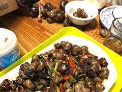 紫苏石螺-食爺炭炉鸡煲·烧烤