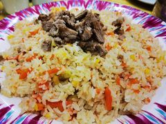 木盆手抓饭-新疆巴州金丝特餐厅(大钟寺店)