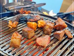 -大漠风炭火烤肉火锅自助餐厅(台山万达店)