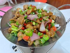 干锅肥肠-澎湖湾农家菜(八一路楚天府店)