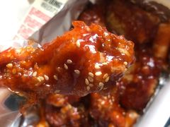 招牌甜辣口味炸鸡-三个先森的韩国炸鸡(东明国际广场店)