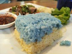 -蝶豆花蓝面条