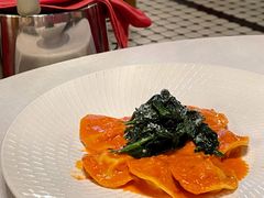 手工鸡肉小馄炖配菠菜-Ponte 意大利餐厅
