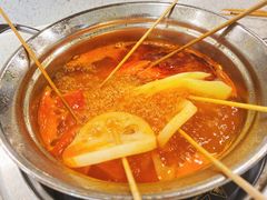 浓香番茄锅-九玺炉旋转小火锅(柠溪路店)