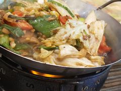 腊肉包菜干锅-自游人·美食一楼·地道徽菜(三十年名店)