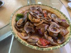 豉椒炒花甲-蚝得喜海鲜(东城店)
