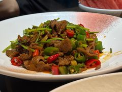 小炒黄牛肉-箪食巷私房菜馆·鲁菜(玉函路店)