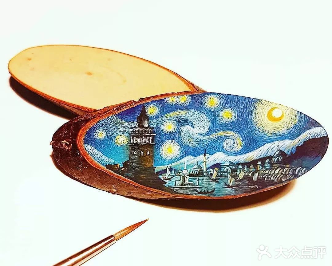 爆米花🌸上的画 看着就好甜