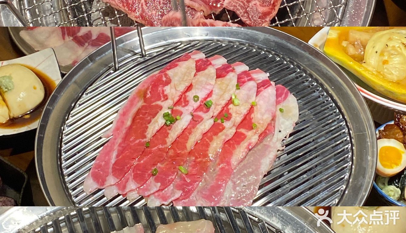 全程也都有帮烤 还有给一盘灵魂葱丝 生菜包肉绝！