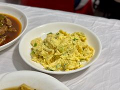 农家炒土鸡蛋-天乐农家鱼头王(天目湖店)
