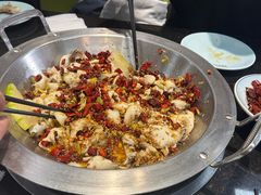 锦翔炝锅黑鱼-清真·锦翔炝锅鱼(明德门店)