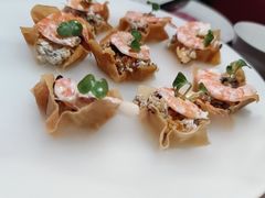 鲜虾菱麦色拉-蟹榭·本帮江浙菜·蟹宴(五角场合生汇商场店)