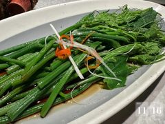 白灼丝瓜尖-龙人居·水煮鱼(五道口店)