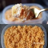 低油 低糖 巨好吃的咸蛋黄肉松奶油蛋糕！！