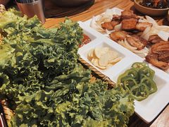 烤五花肉生菜-京玉菲饭店(李村店)