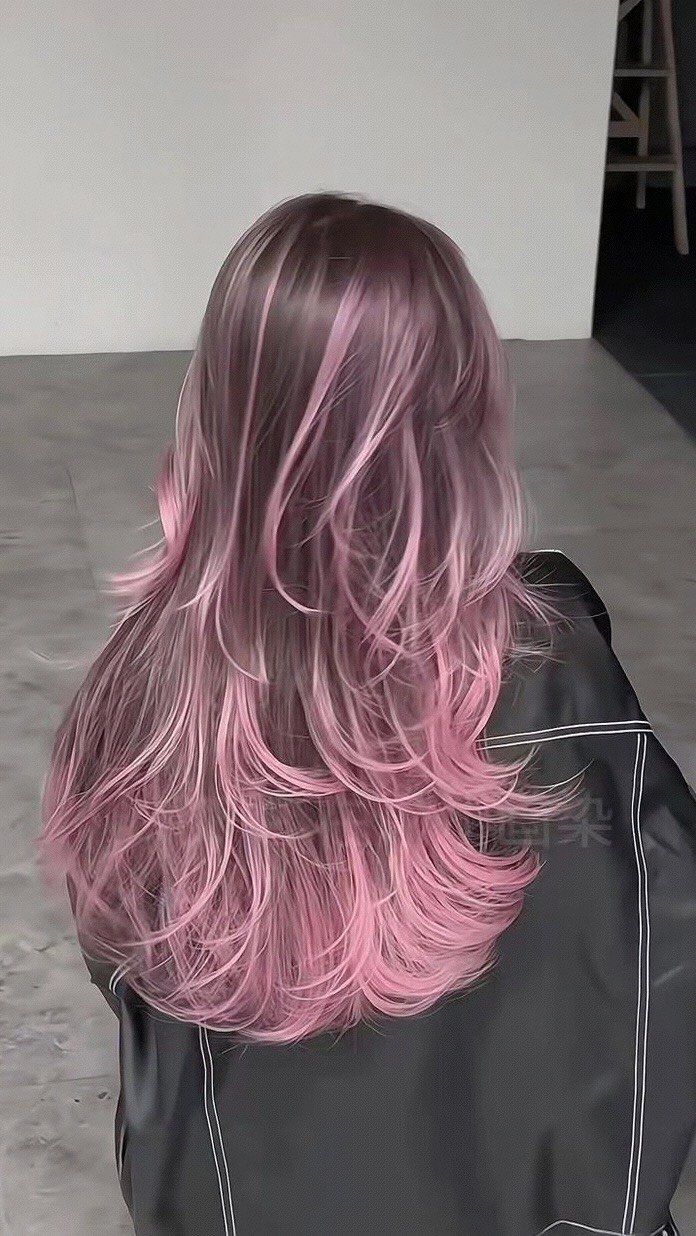 渐变色染发超吸睛