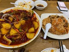 大盘鸡-西北朗益和穆斯林餐厅