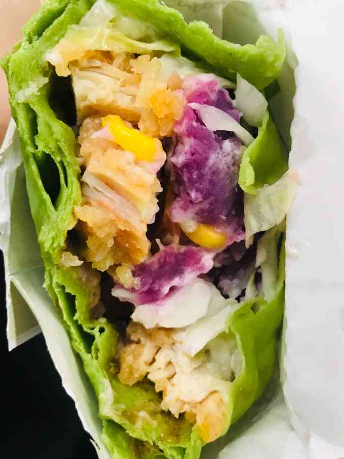 卷舍·菠菜卷饼(后海卓越中心店)-"买过好几次的卷饼除了招牌的鸡肉卷