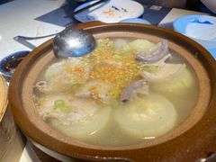 潮式粉肠花肉煲节瓜-点都德·毕德寮