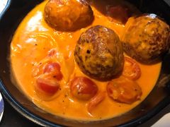 番茄鸡肉丸子-机器人火炉披萨