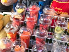 -芒果糯米饭摊子