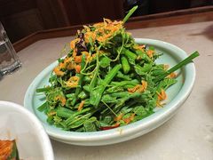 香酥虾皮丝瓜尖-小吊梨汤·北京菜·烤鸭(清河万象汇店)