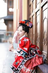 -后宫·古装汉服京剧儿童亲子全家福摄影