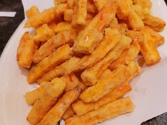咸蛋黄焗南瓜-李记饺子·熏酱东北菜(欢乐谷店)